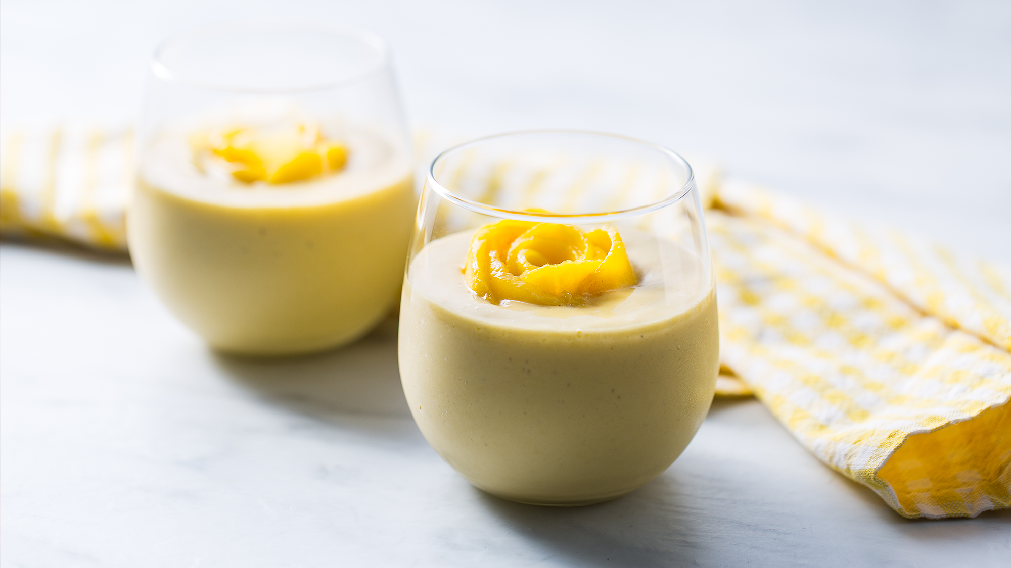 Creamy Mango Yogurt Smoothie