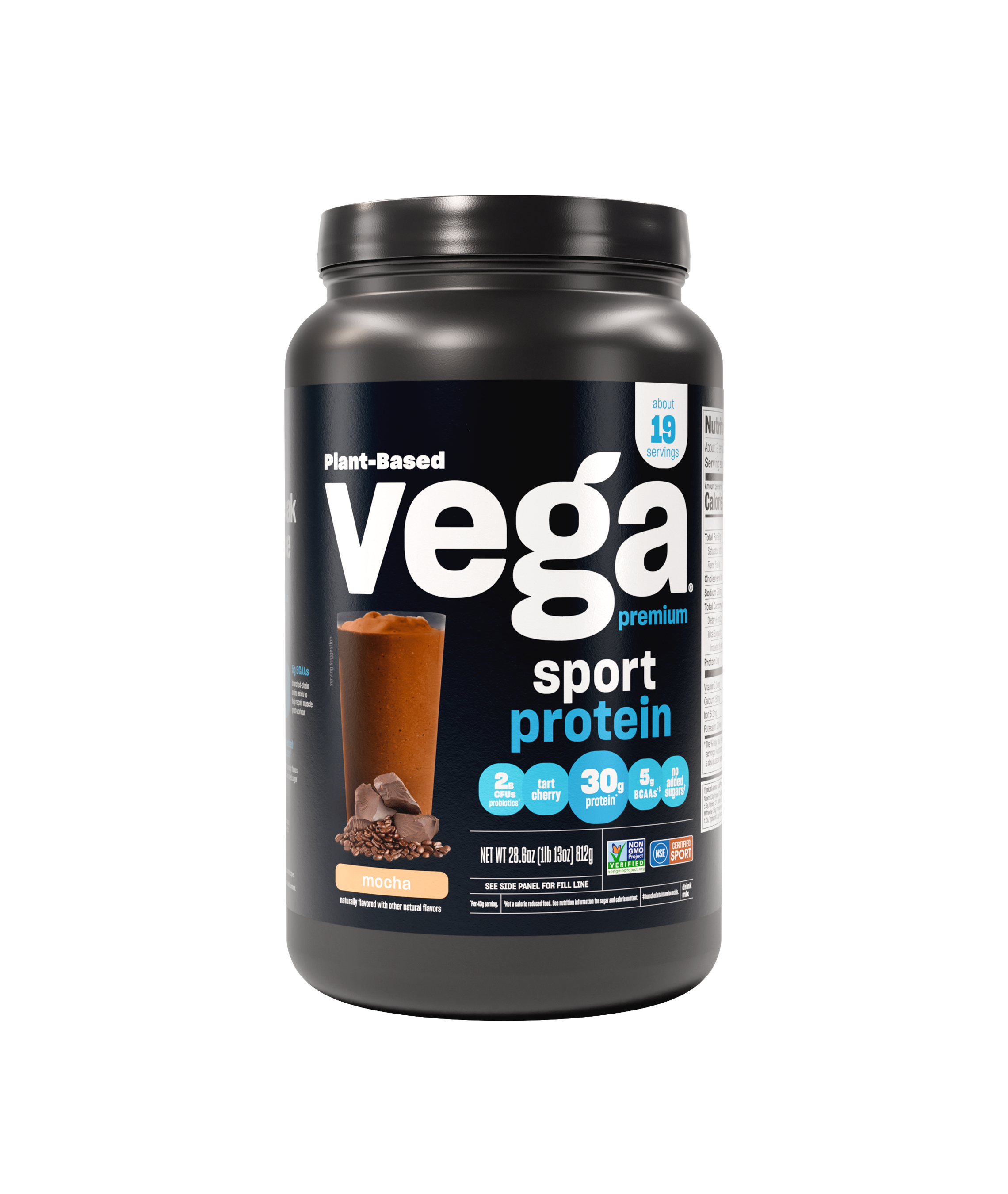 Vega Sport Protein Mocha large tub