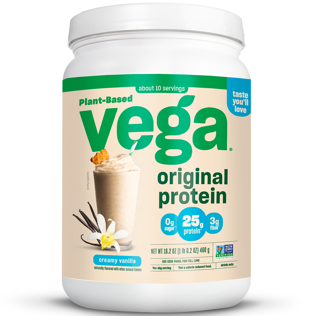 Vega Original Protein Small Vanilla Tub