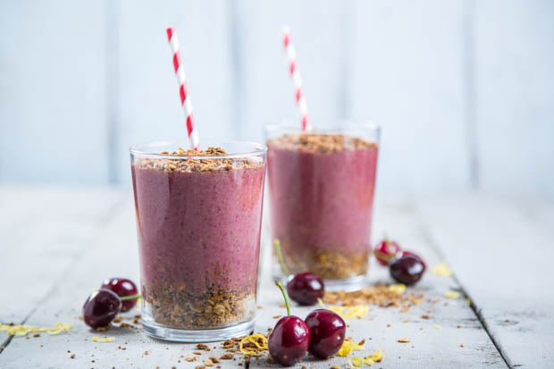 Star Spangled Cherry Pie Smoothie
