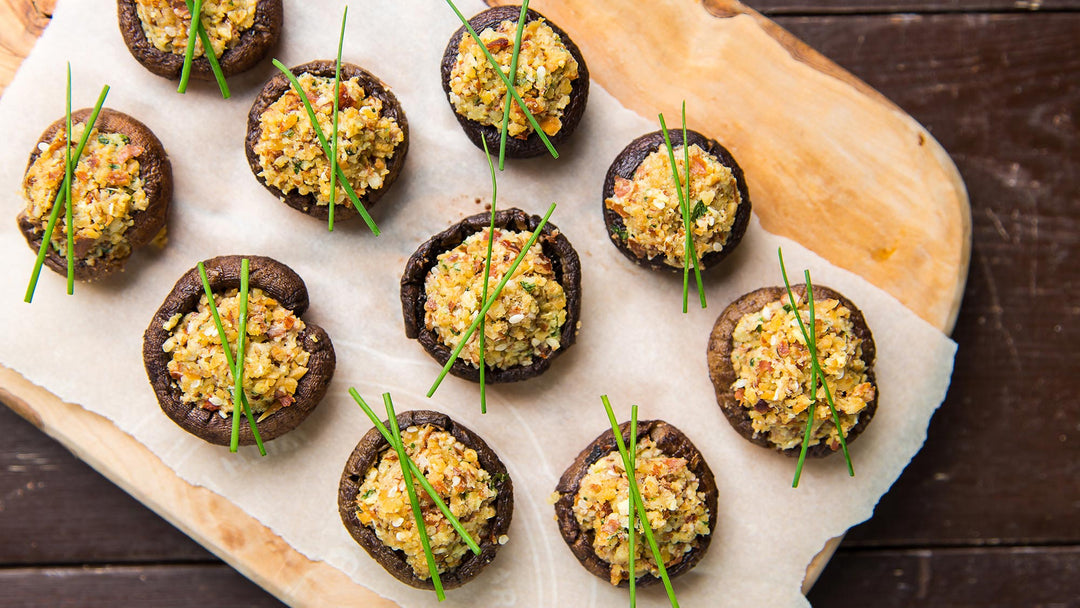 Asian Stuffed Mushrooms – Vega (US)