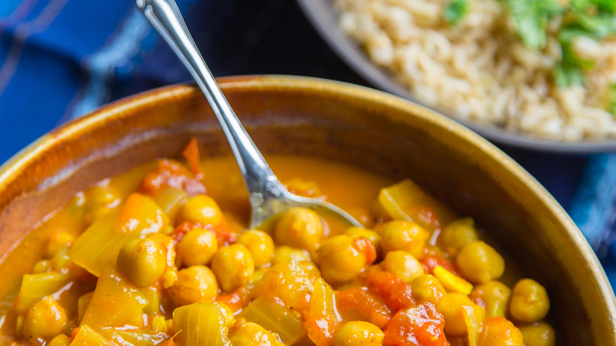 Slow Cooker Easy Chickpea Curry