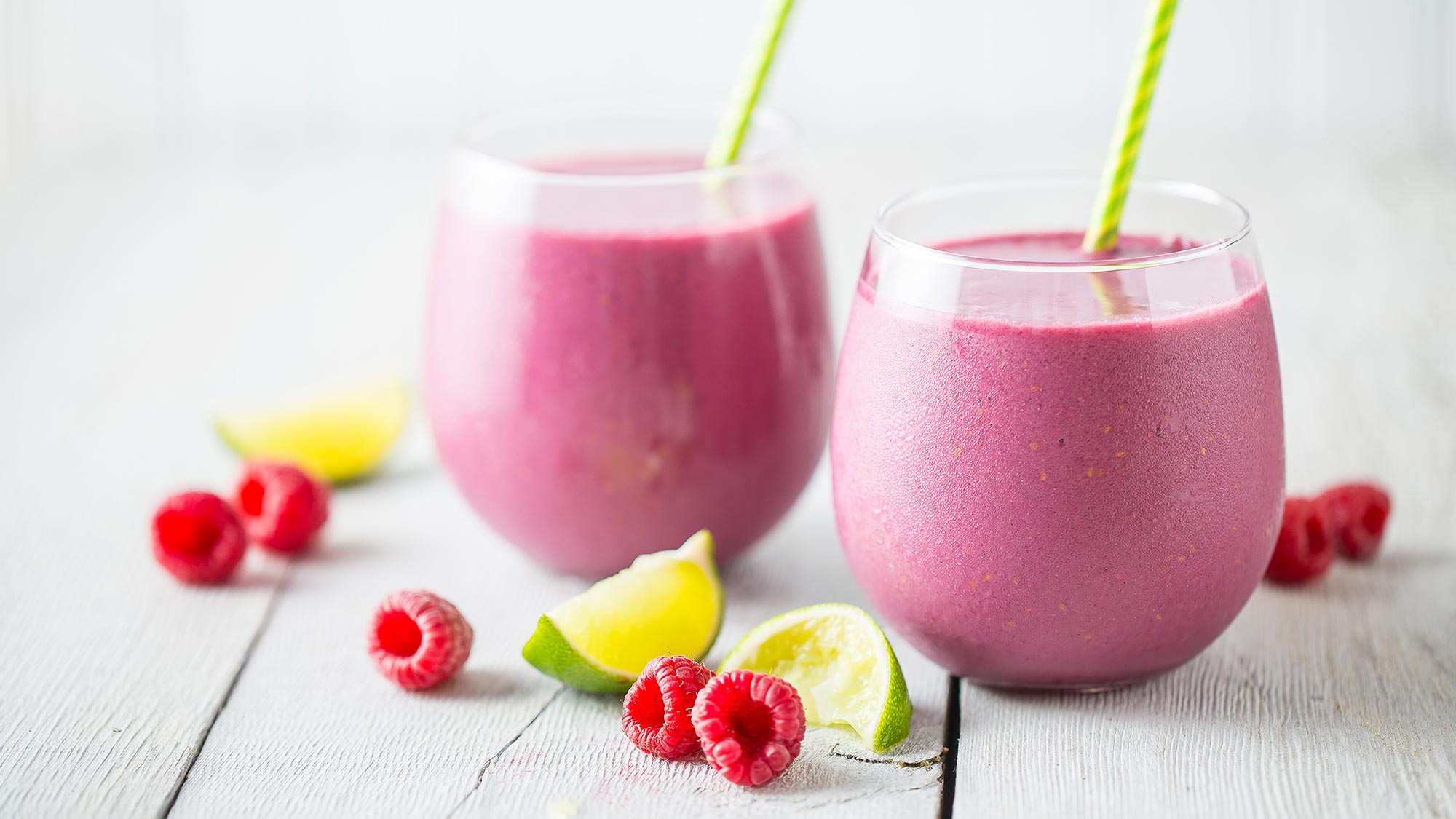 Raspberry Lime Smoothie