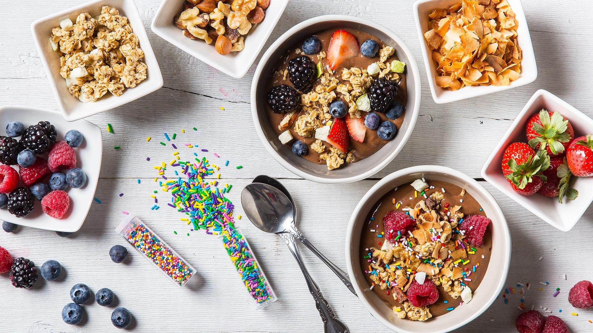 Chocolate Smoothie (Dessert) Bowl