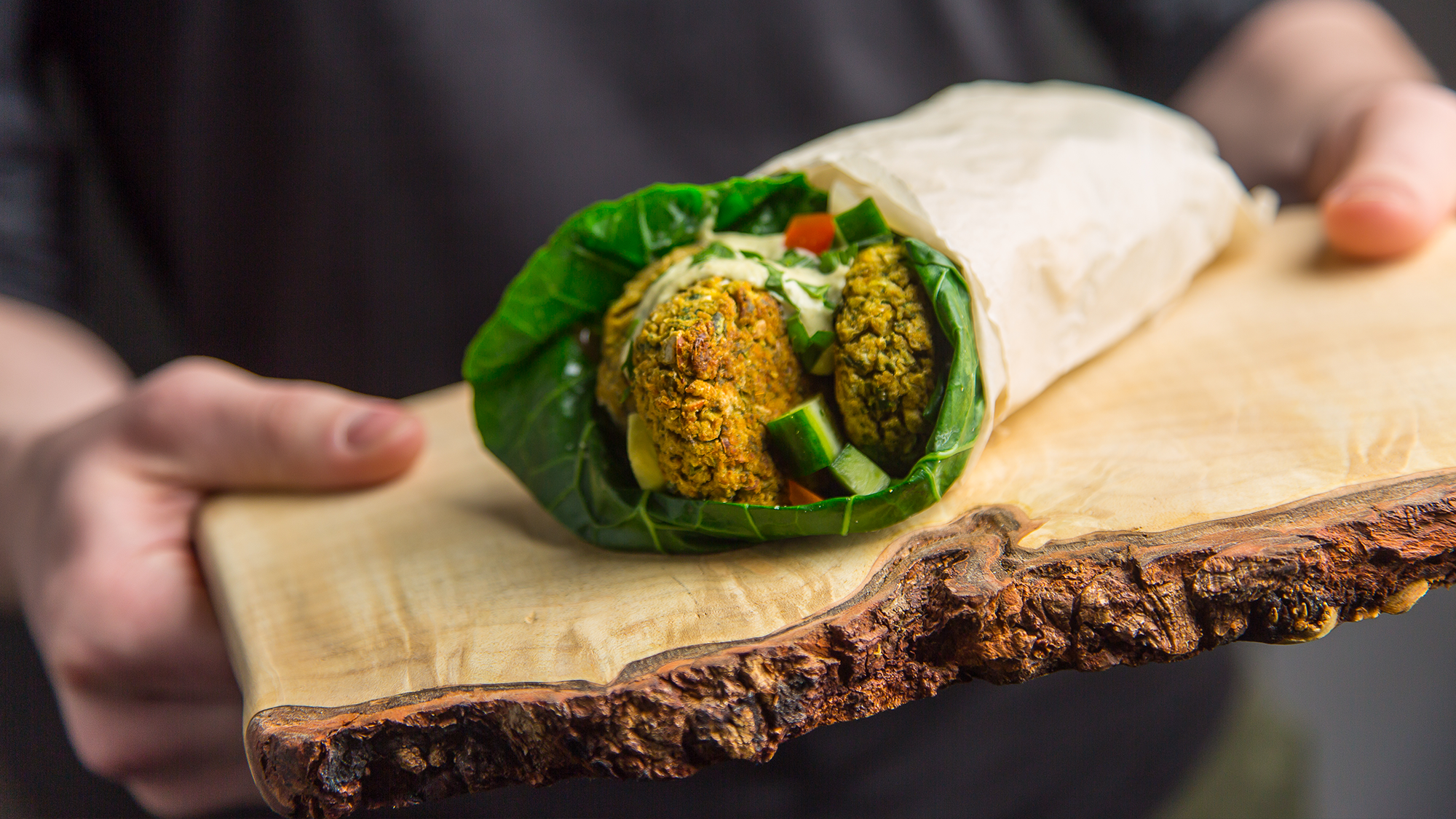 Crispy Chickpea Falafel
