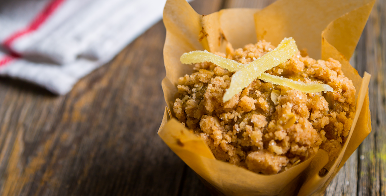 Gluten Free Apple Streusel Muffins