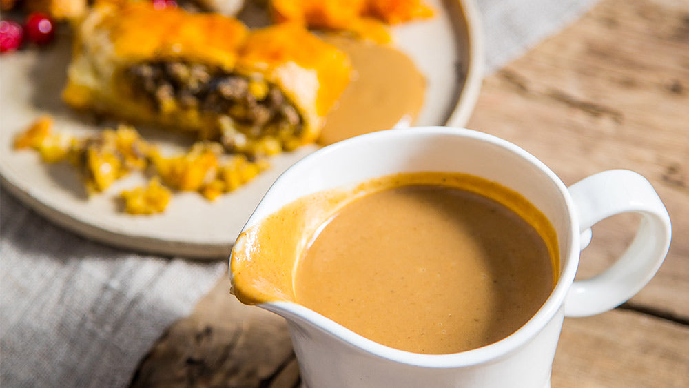 Vegan Mushroom Gravy with Miso