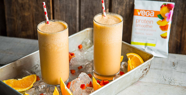 Red Pepper Orange Tropical Smoothie