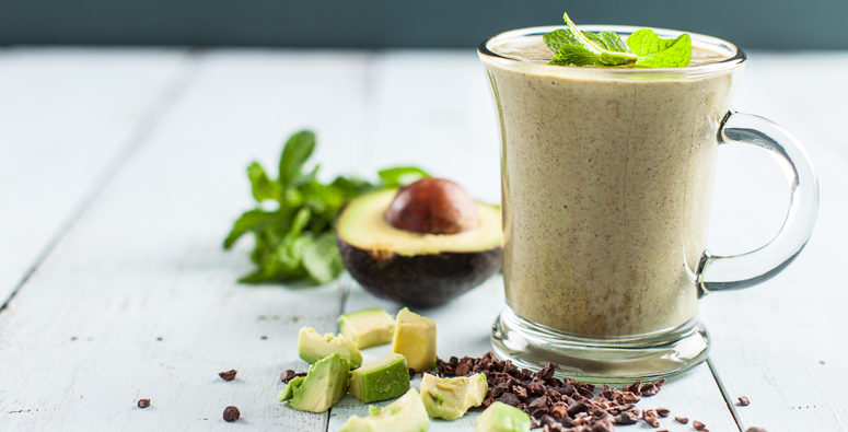 Mint & Avocado Healthy Shamrock Shake
