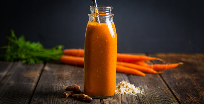 Turmeric Carrot Protein Shake