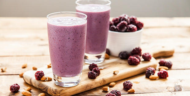 Almond Blackberry Smoothie