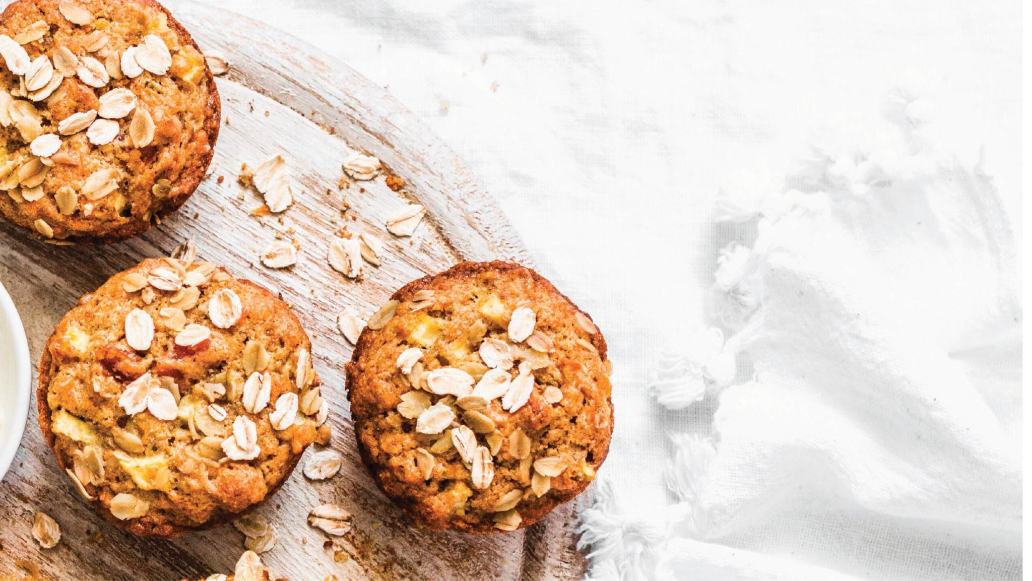 Gluten Free Banana Protein Muffins