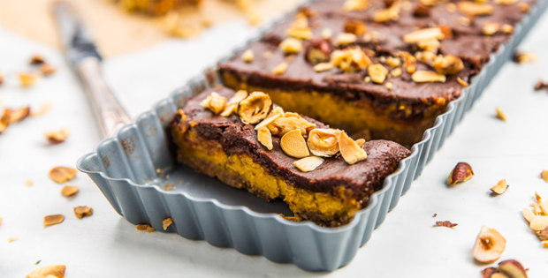 Maca Chocolate Pumpkin Bars