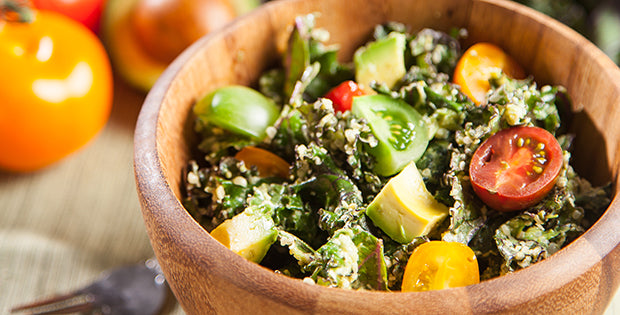 Hemp Seed and Kale Salad