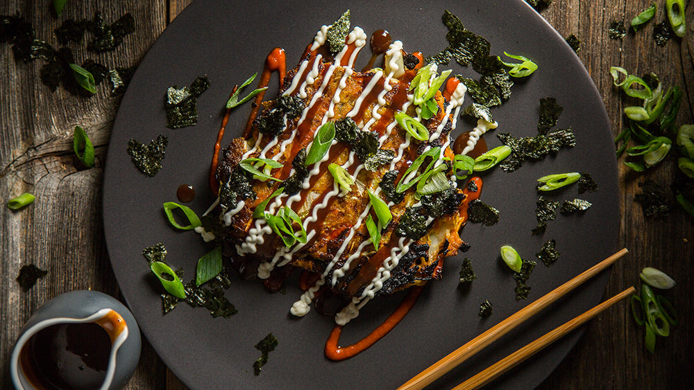 Plant-based Okonomiyaki