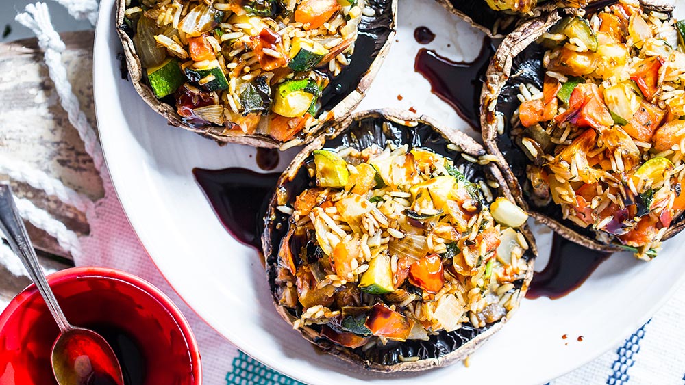 Savory Stuffed Mushrooms