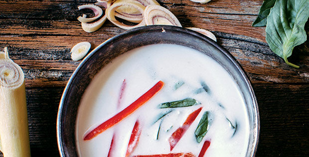 Coconut, Lemongrass & Lime Soup