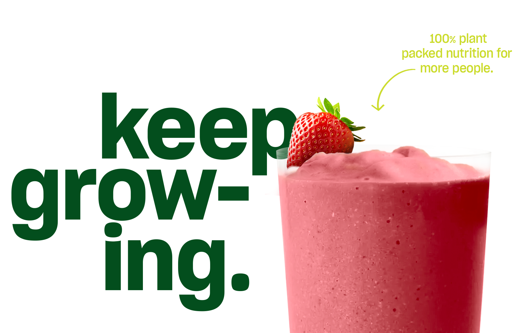 Vega Keep growing - 100% plant nutrition for more people