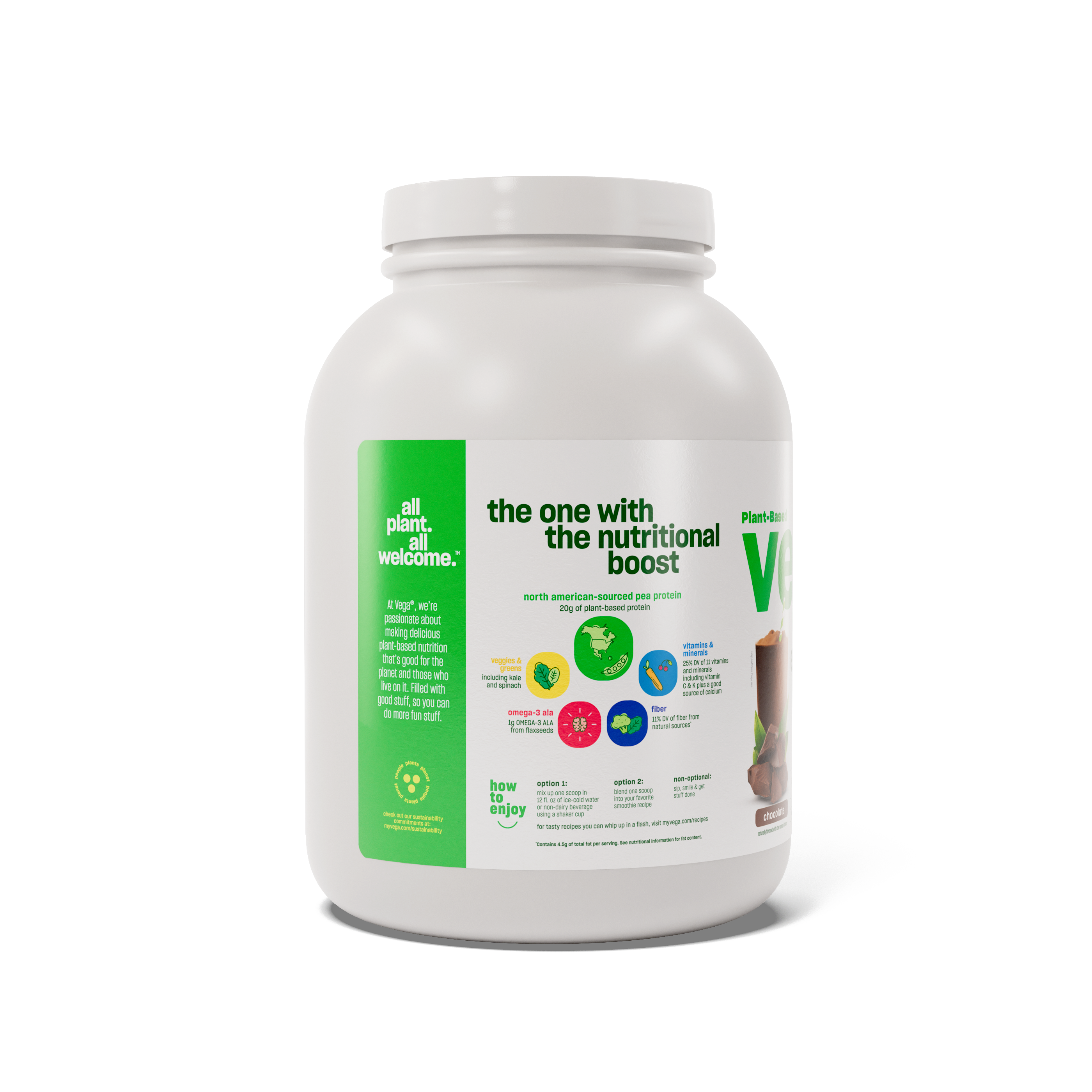 Vega® Essential Shake - Plant-Based Protein Powder