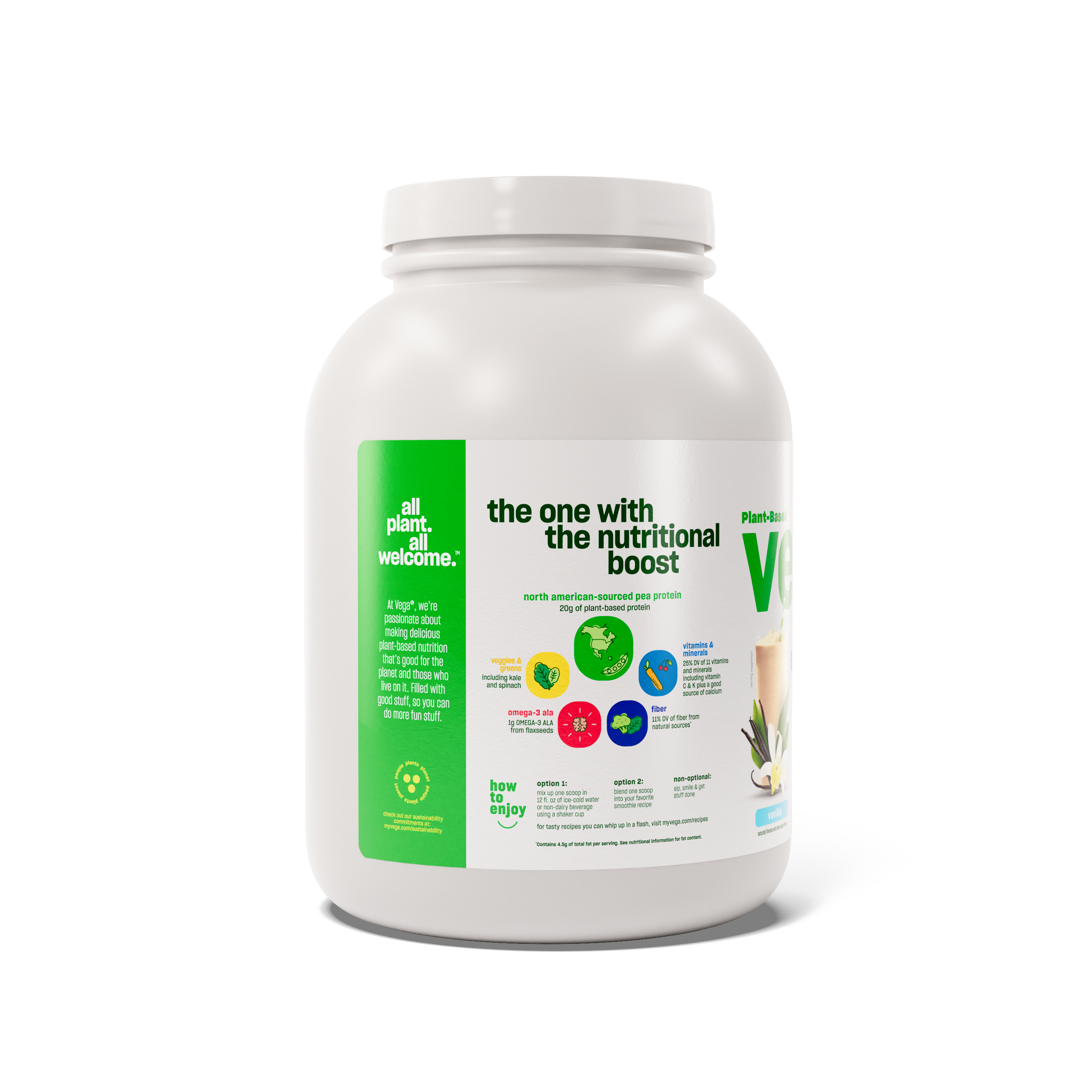 Vega® Essential Shake - Plant-Based Protein Powder