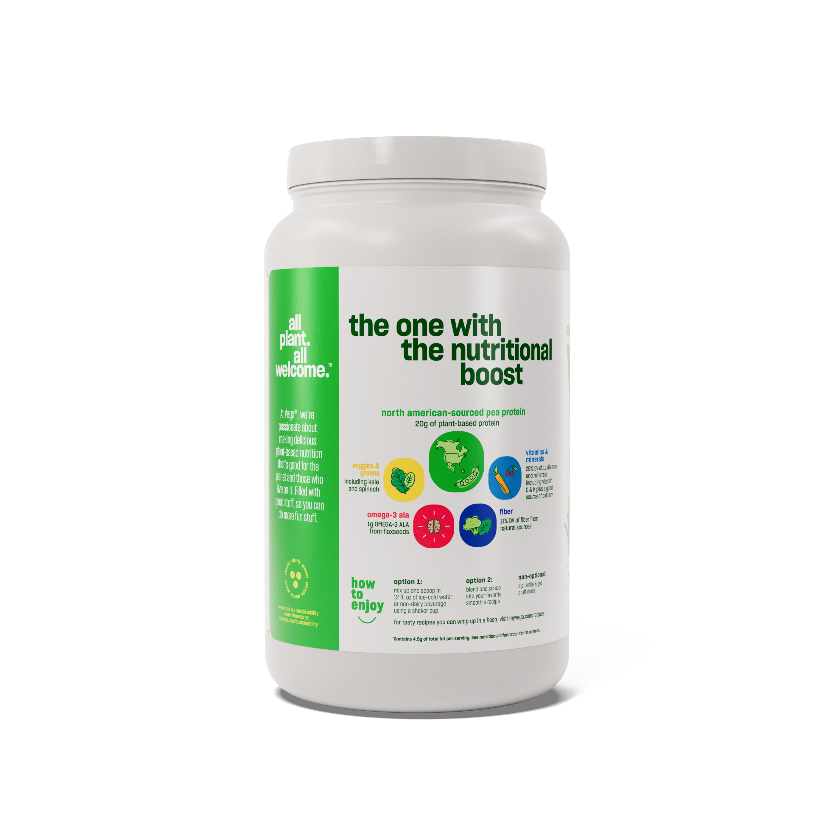 Vega® Essential Shake - Plant-Based Protein Powder