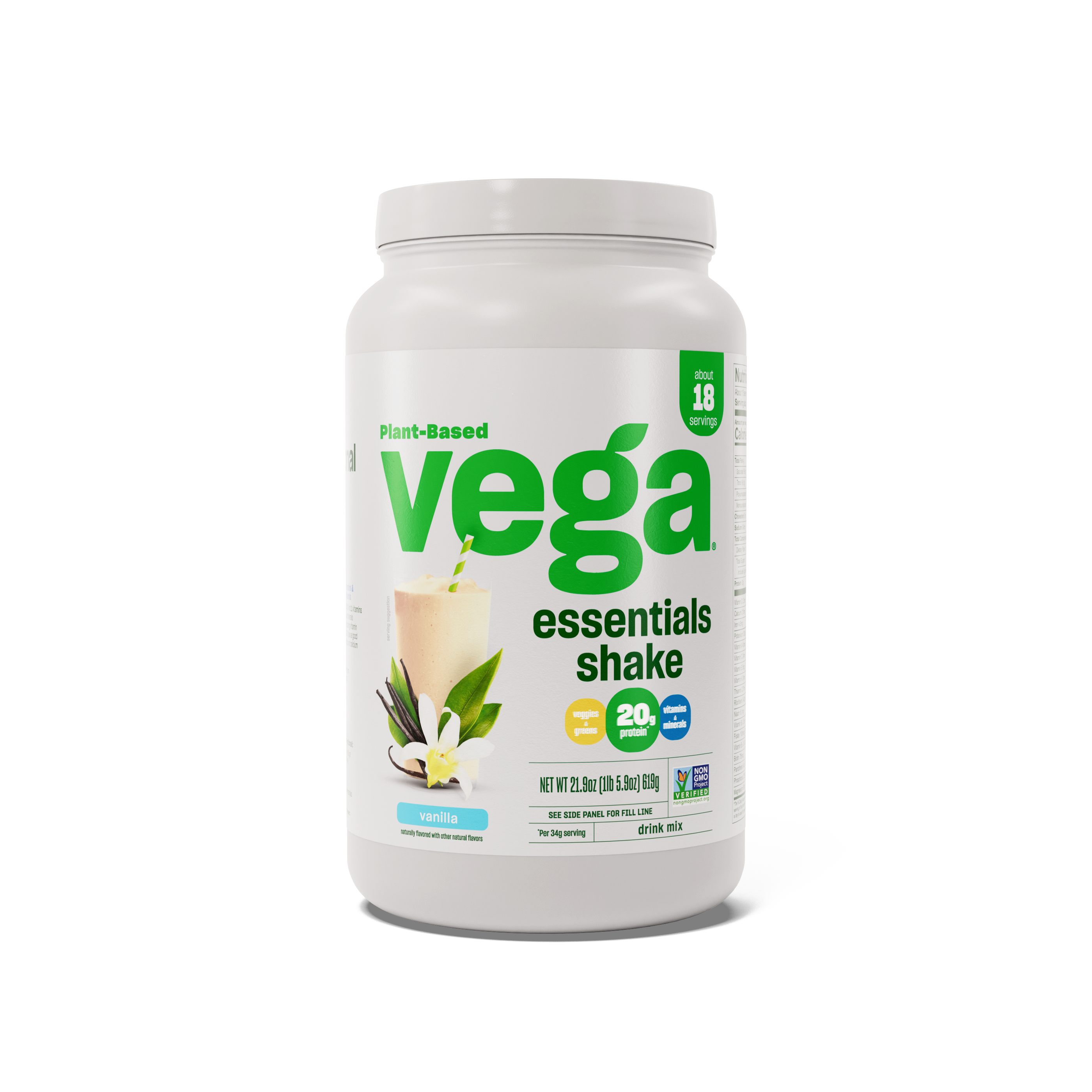 Vega® Essential Shake - Plant-Based Protein Powder