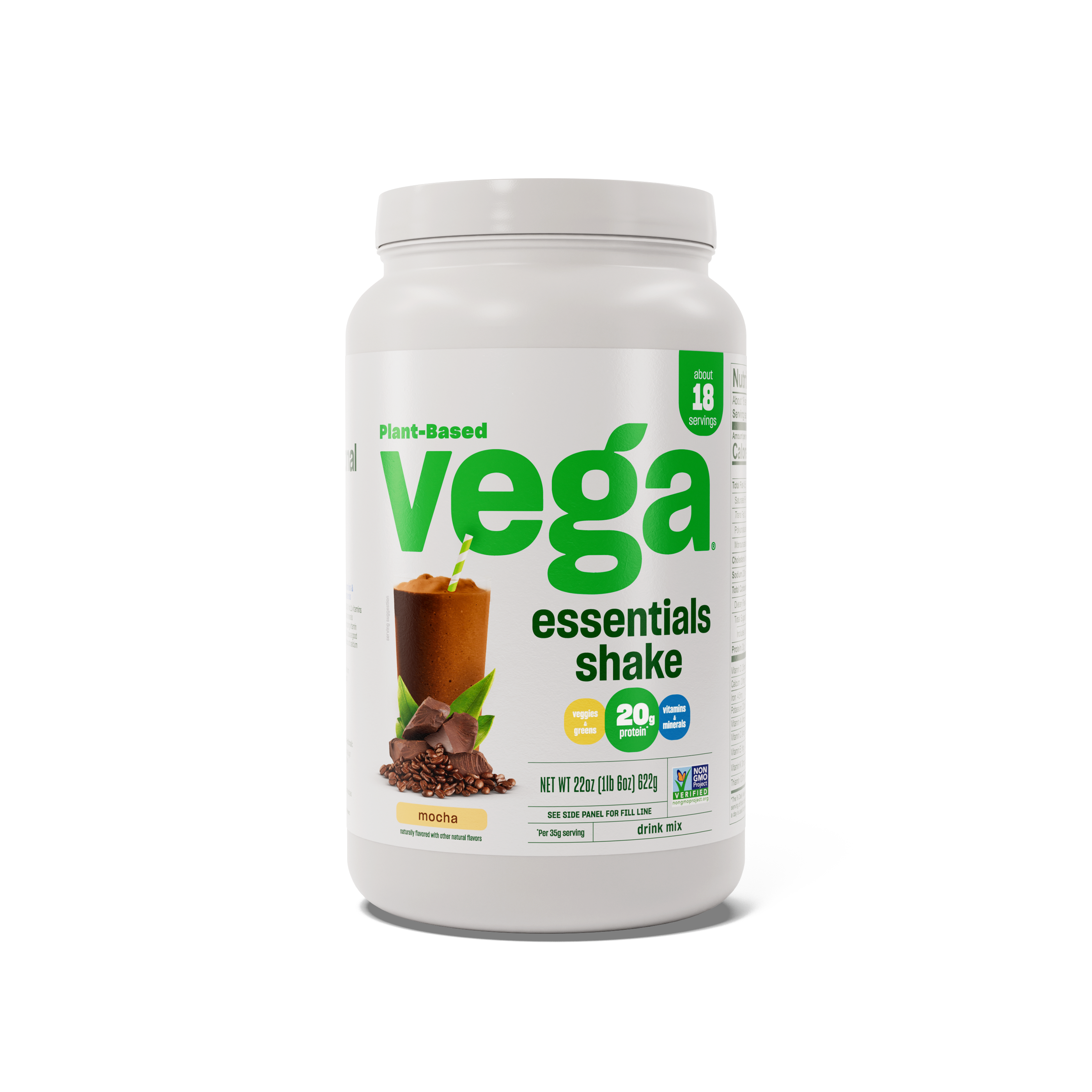 Vega® Essential Shake - Plant-Based Protein Powder