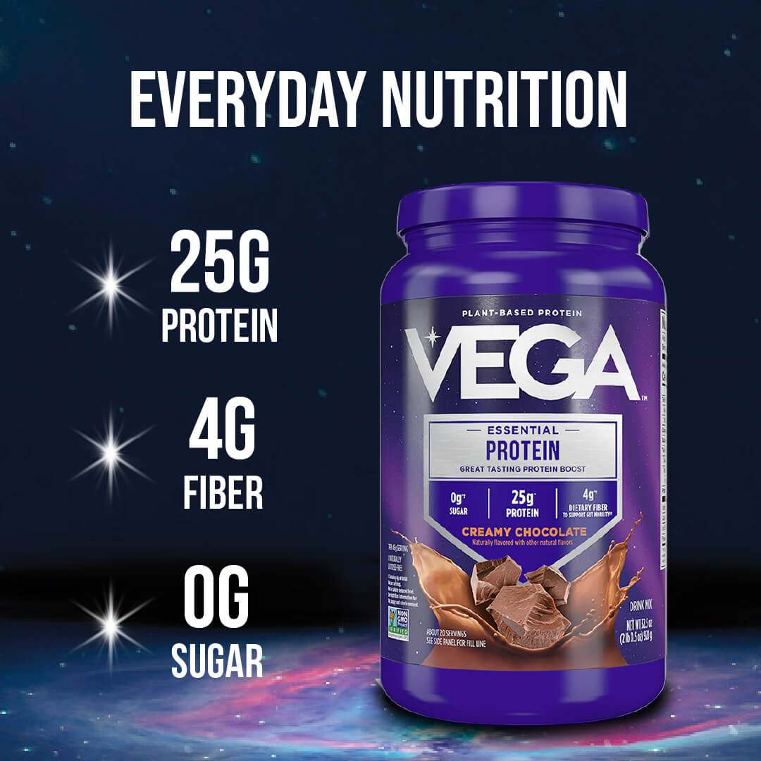 Vega® Essential Protein - Plant-Based Powerhouse for Smoothies