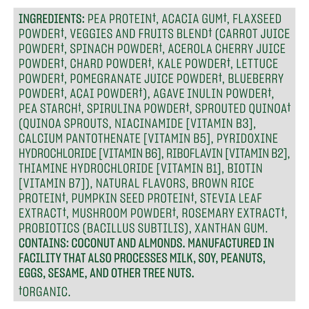 Vega One® Organic All-in-One Shake - Plant-Based Protein Powder