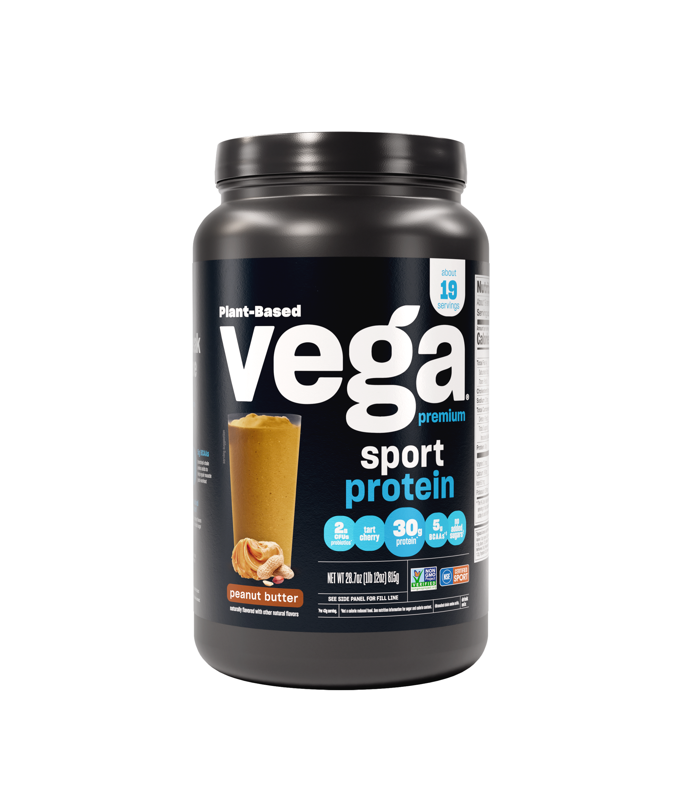 Vega Sport Peanut Butter Protein Powder 