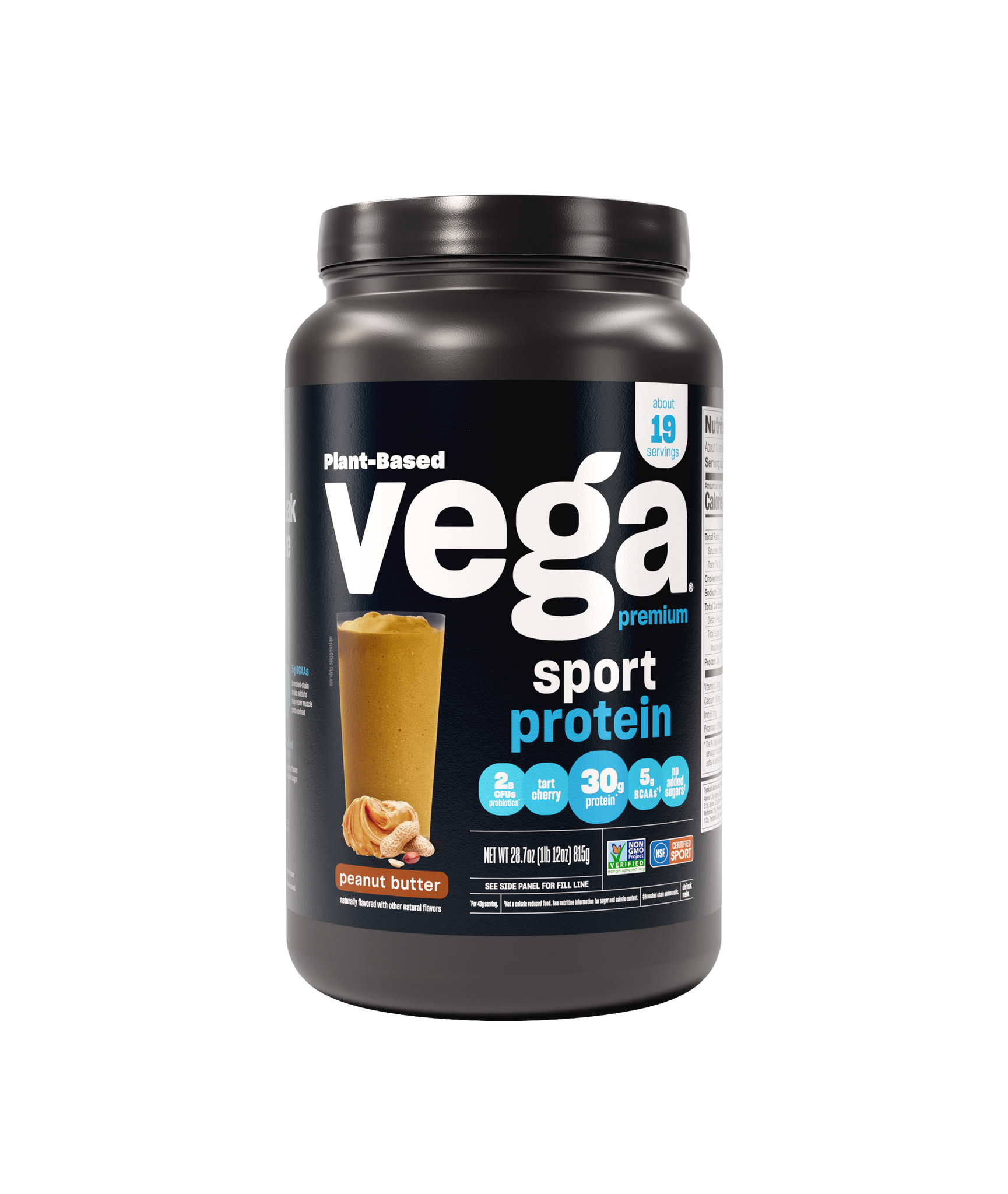 Vega Sport Peanut Butter Protein Powder 