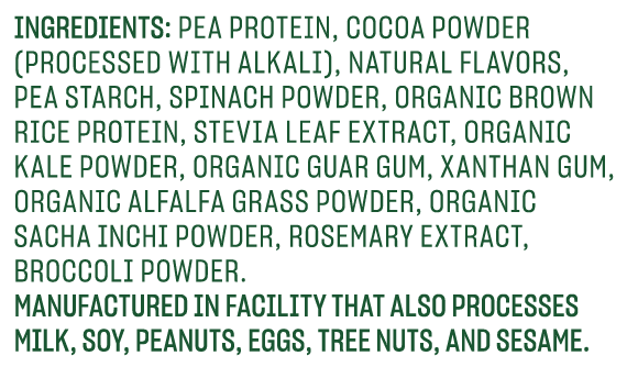 Chocolate Ingredients 