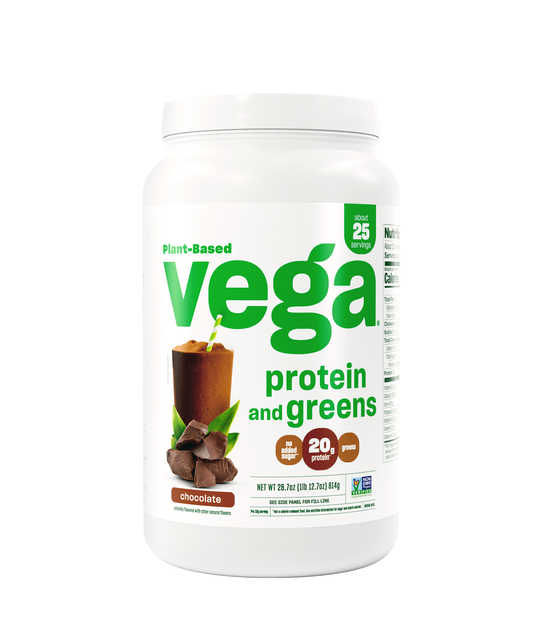 Vega Protein & Greens Chocolate Large Tub