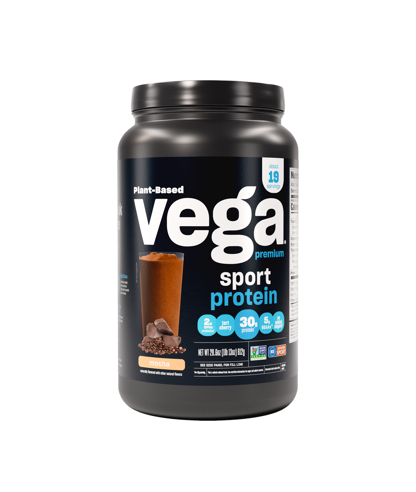 Vega Sport Protein Mocha large tub
