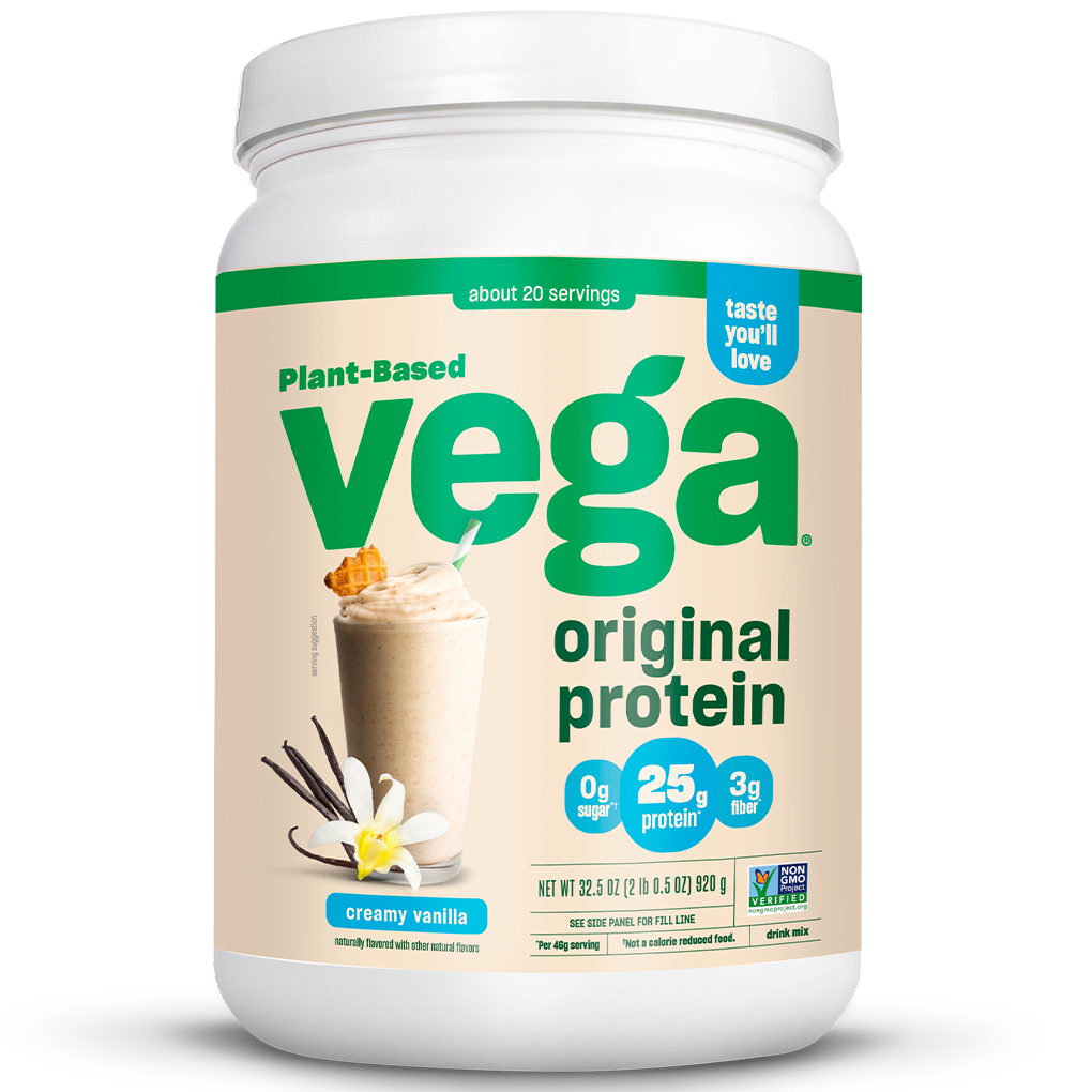 Vega Original Protein Creamy Vanilla Large Tub 